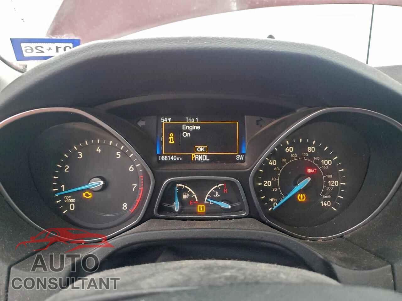 FORD FOCUS 2017 - 1FADP3F26HL295547