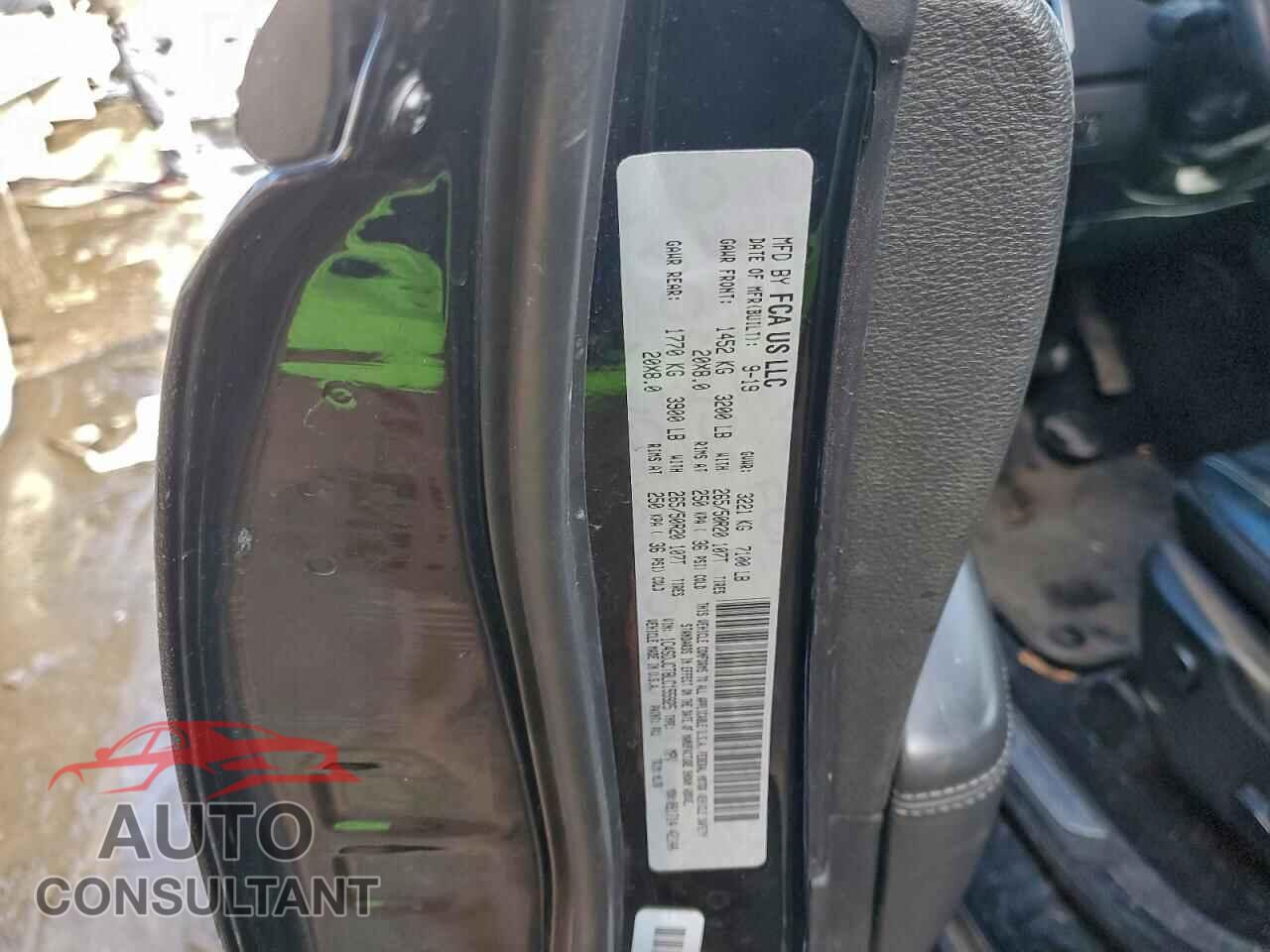 DODGE DURANGO 2020 - 1C4SDJCT8LC155925