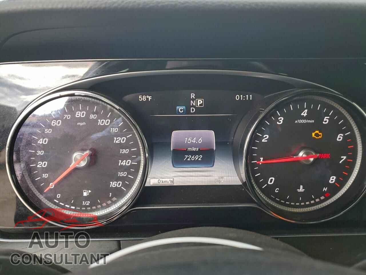 MERCEDES-BENZ E-CLASS 2017 - WDDZF4JB1HA034666