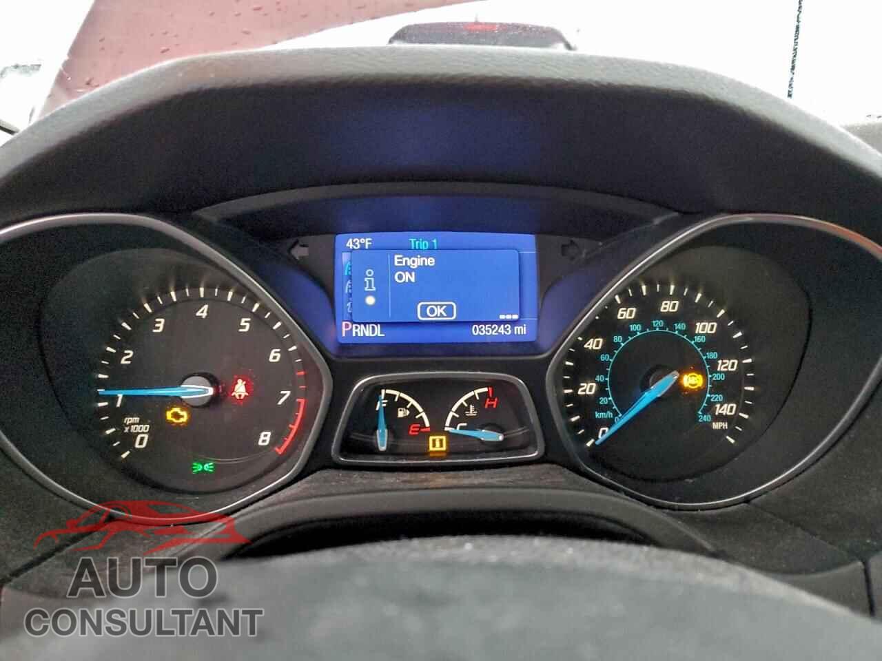 FORD FOCUS 2013 - 1FADP3F22DL227367