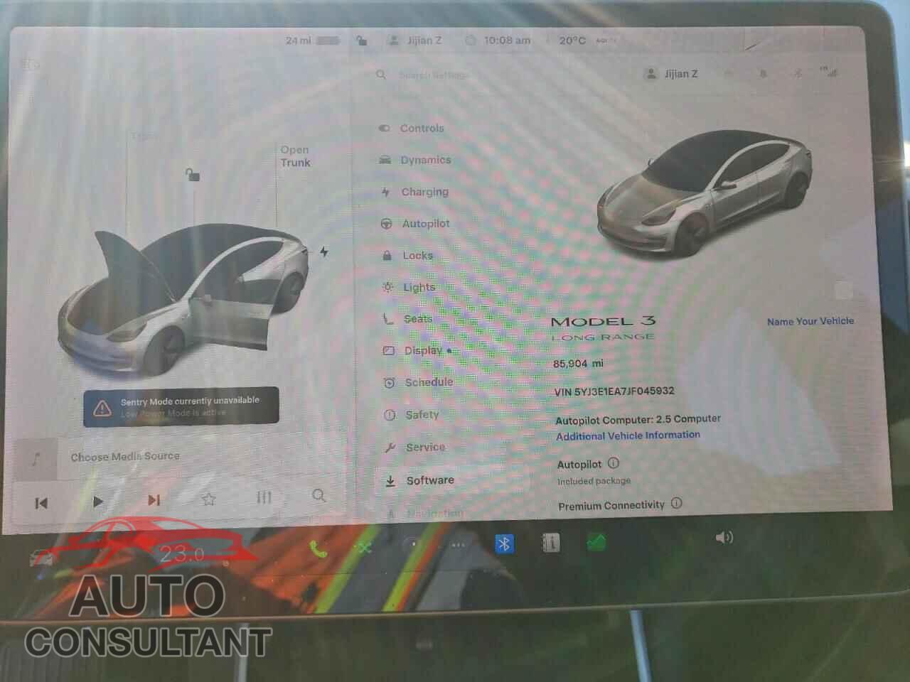 TESLA MODEL 3 2018 - 5YJ3E1EA7JF045932