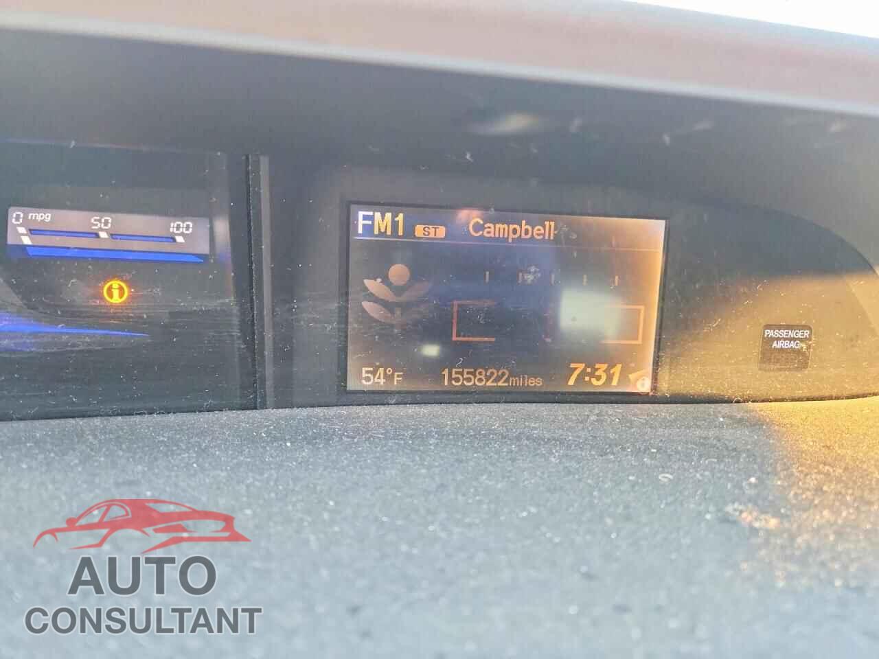 HONDA CIVIC 2012 - JHMFB4F22CS006930