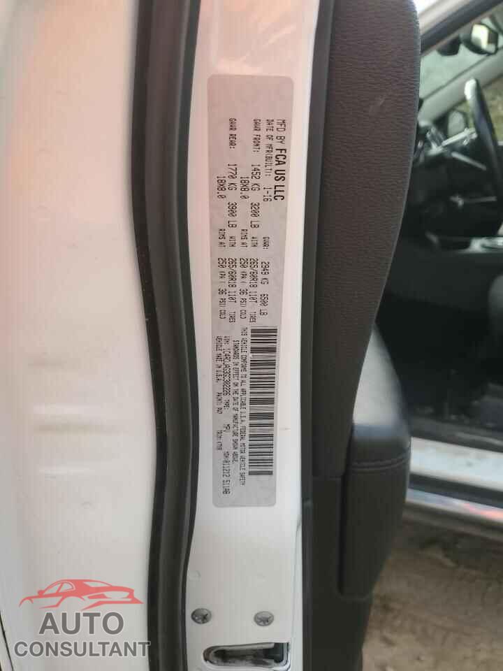 DODGE DURANGO 2016 - 1C4RDJAG3GC302226