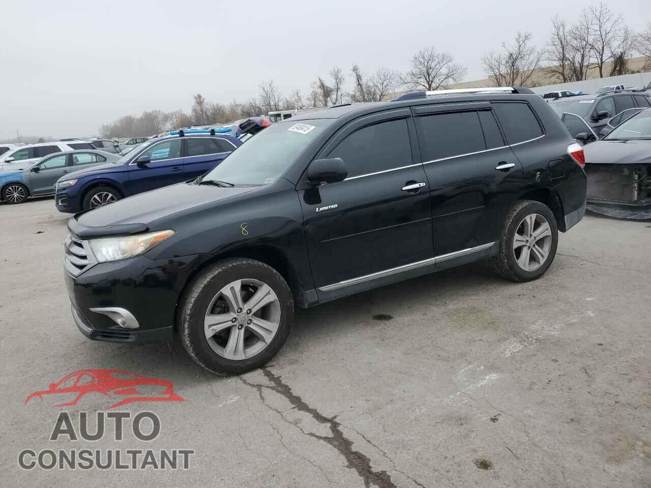 TOYOTA HIGHLANDER 2012 - 5TDDK3EH2CS137616