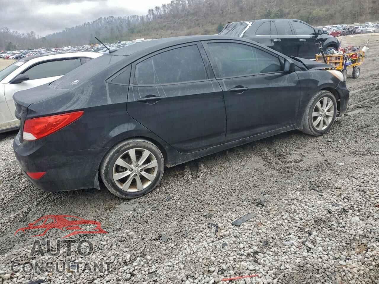 HYUNDAI ACCENT 2012 - KMHCU4AE7CU134886