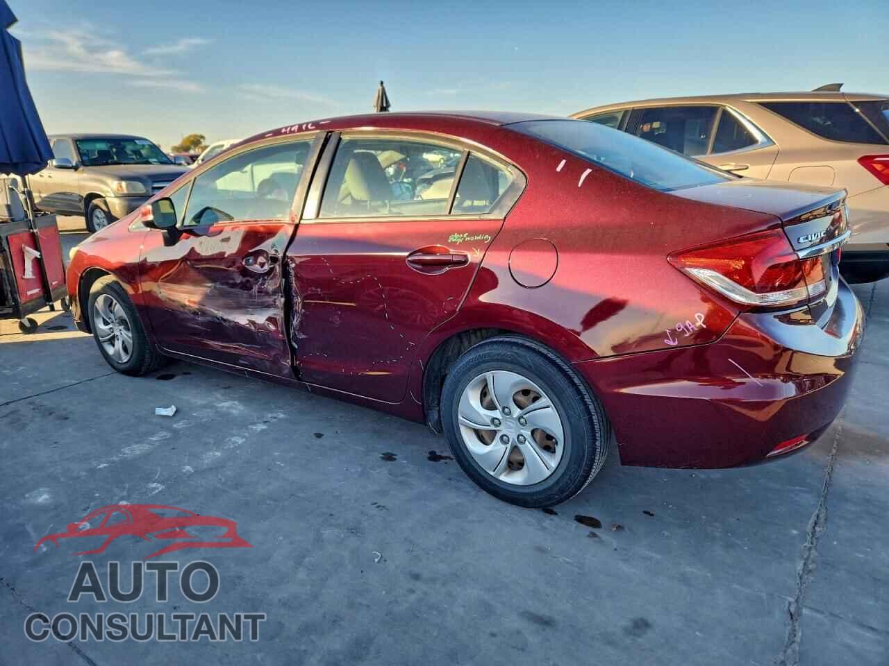 HONDA CIVIC 2013 - 19XFB2F50DE007966