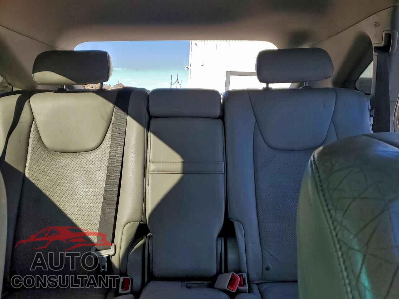 LEXUS RX350 2010 - 2T2BK1BA9AC018367