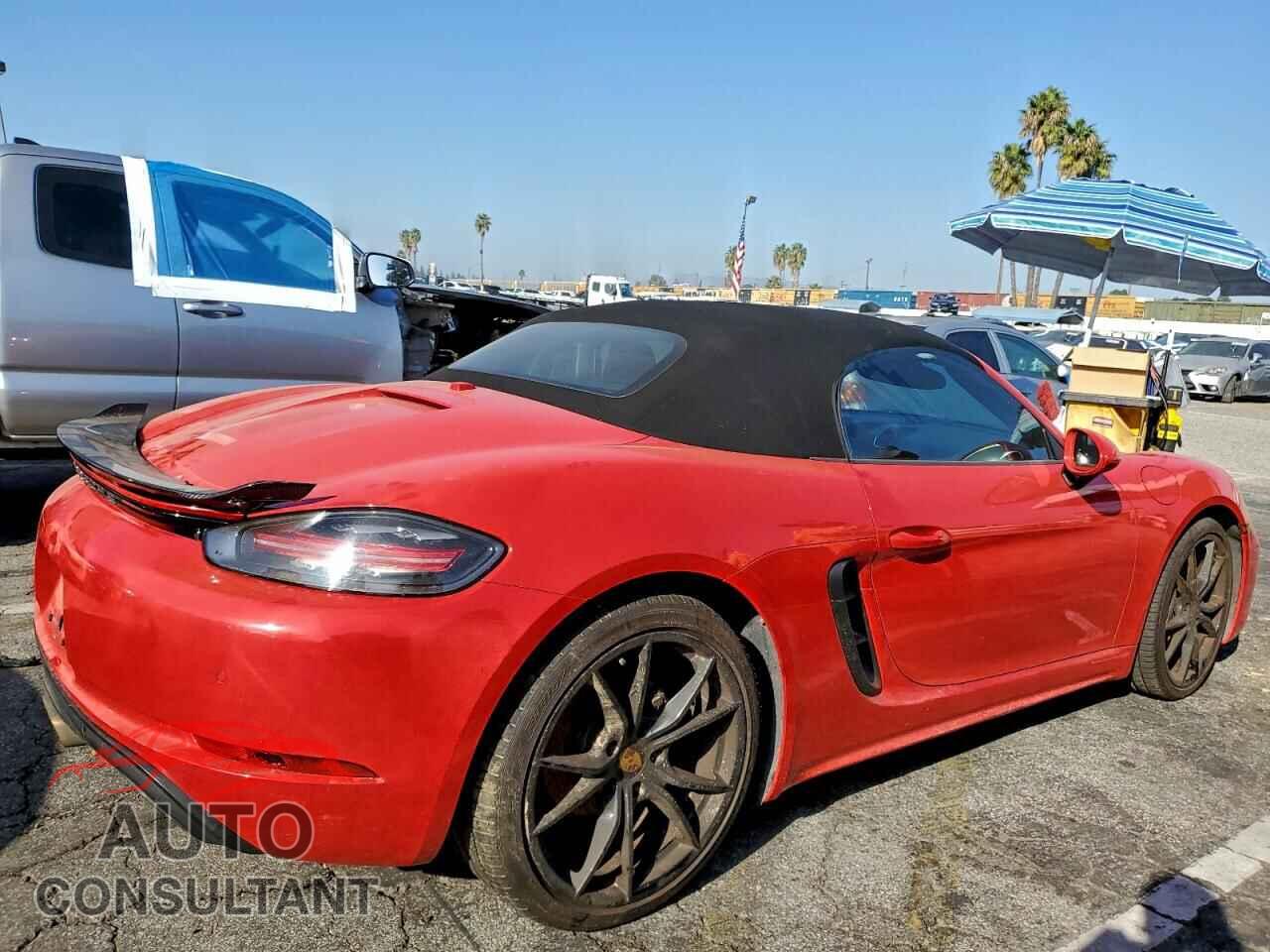 PORSCHE BOXSTER 2021 - WP0CA2A82MS210653