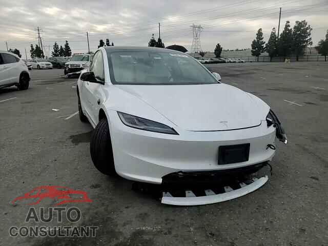 TESLA MODEL 3 2025 - 5YJ3E1EA7SF080293