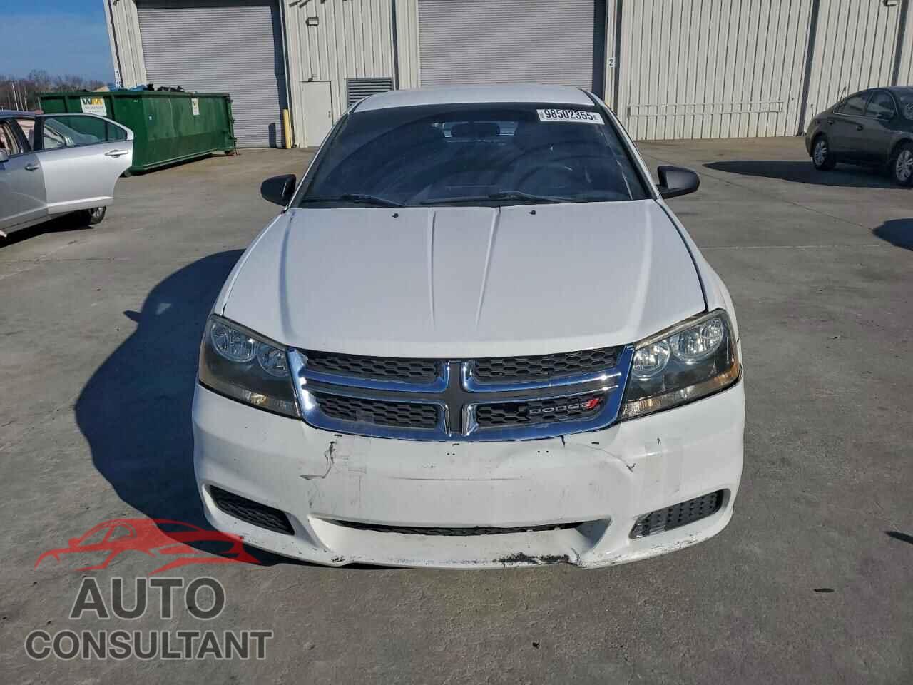 DODGE AVENGER 2013 - 1C3CDZAG6DN624528