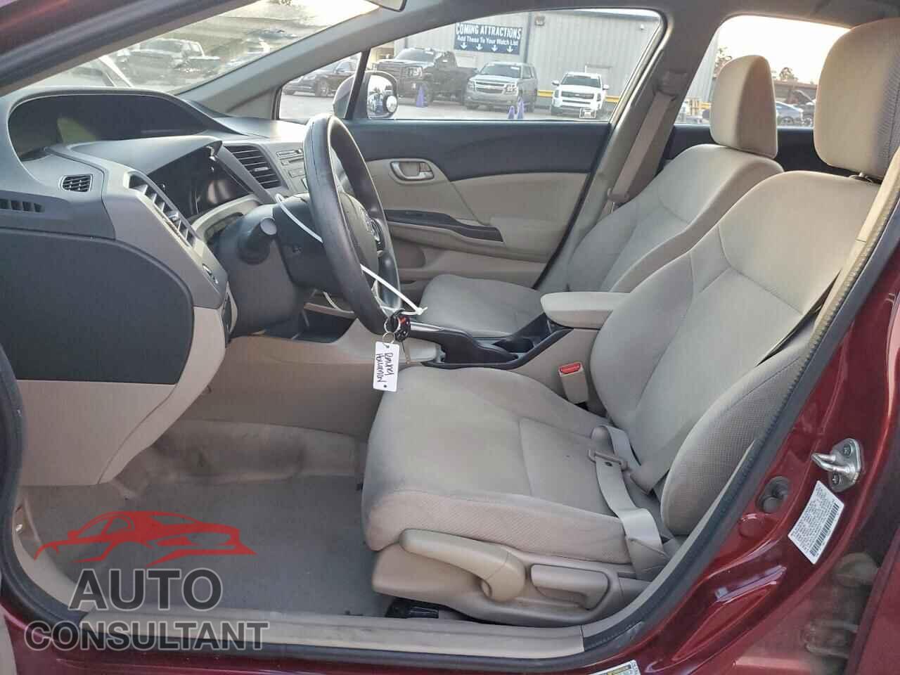 HONDA CIVIC 2012 - 2HGFB2F53CH558557