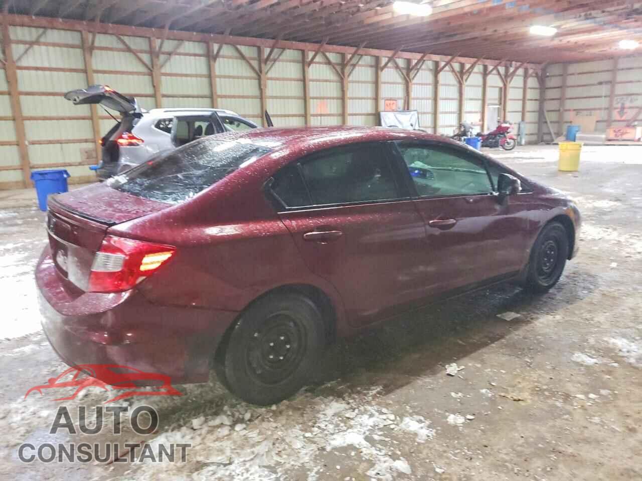 HONDA CIVIC 2012 - 2HGFB2F46CH050820
