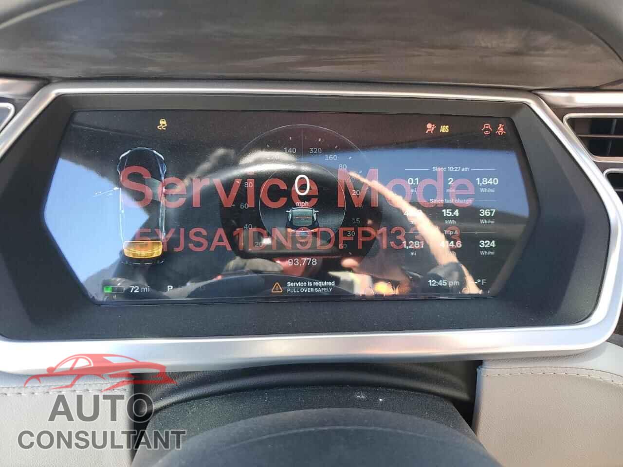 TESLA MODEL S 2013 - 5YJSA1DN9DFP13343
