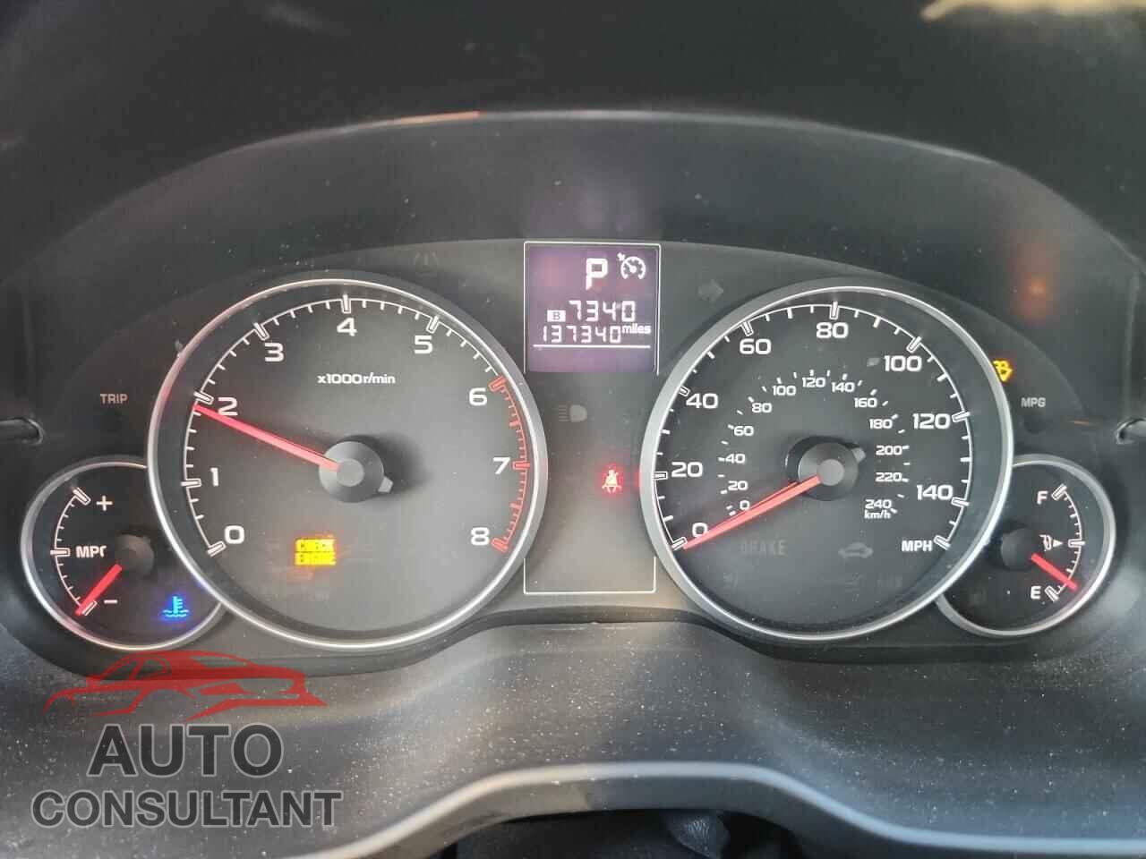 SUBARU OUTBACK 2014 - 4S4BRCAC4E3215570