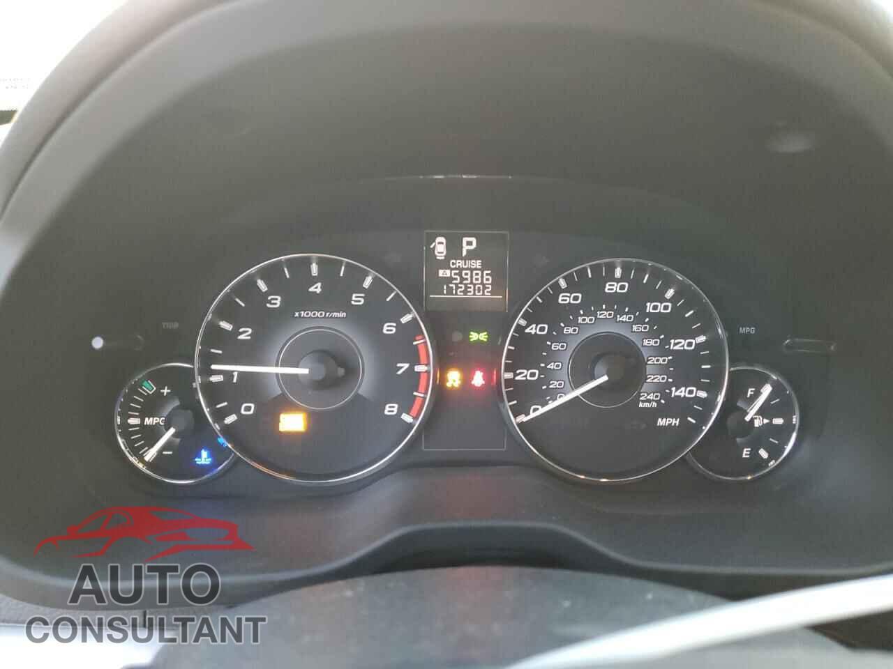 SUBARU OUTBACK 2012 - 4S4BRCCC1C3209977