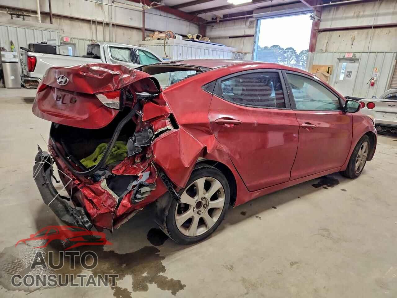 HYUNDAI ELANTRA 2012 - KMHDH4AE6CU324090