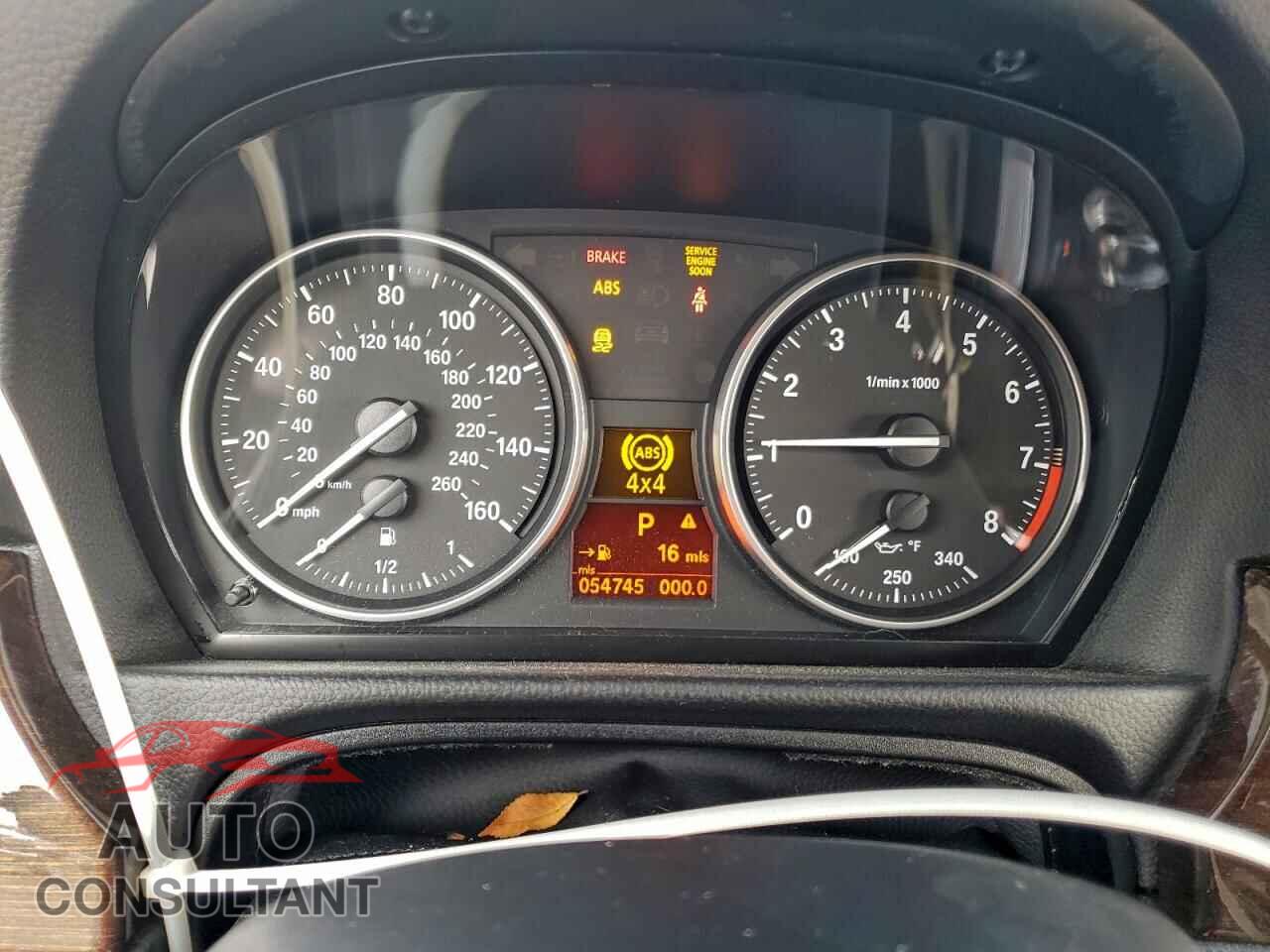 BMW 3 SERIES 2013 - WBAKF9C54DE860329