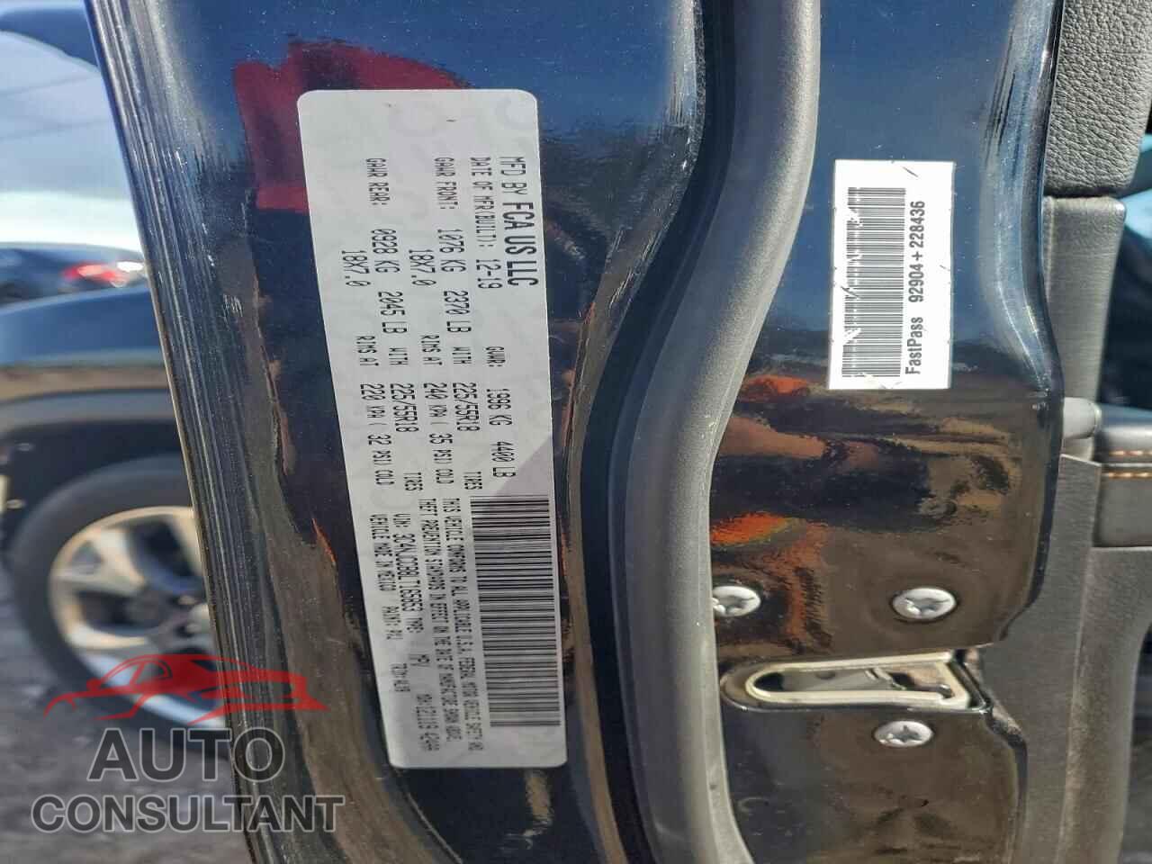 JEEP COMPASS 2020 - 3C4NJCCB8LT165853