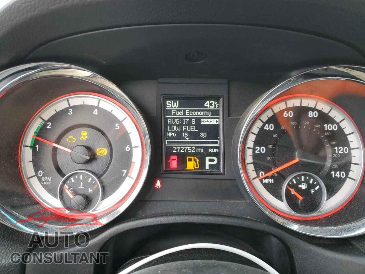 DODGE DURANGO 2011 - 1D4RE4GG3BC667815