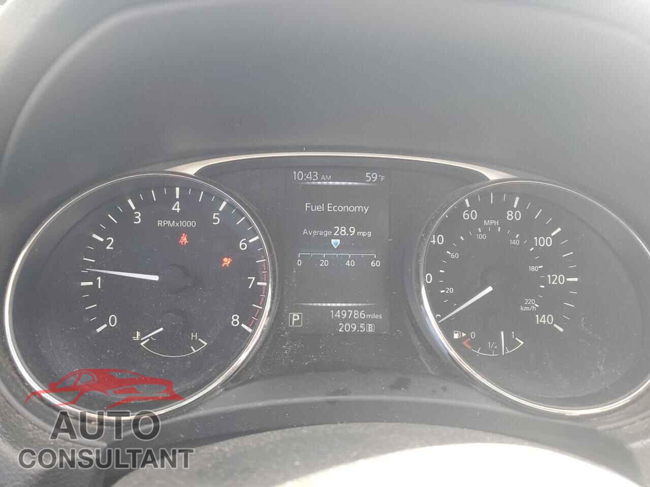 NISSAN ROGUE 2015 - KNMAT2MV2FP557991