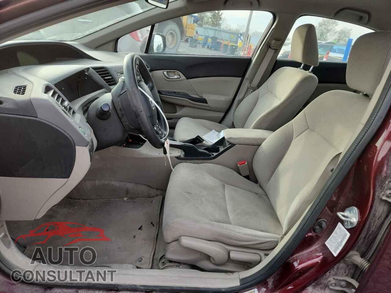 HONDA CIVIC 2012 - 19XFB2F56CE069872