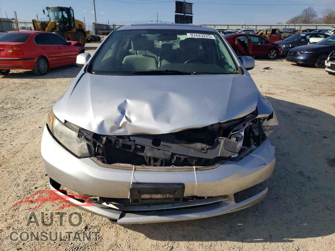 HONDA CIVIC 2012 - 19XFB2F85CE009723