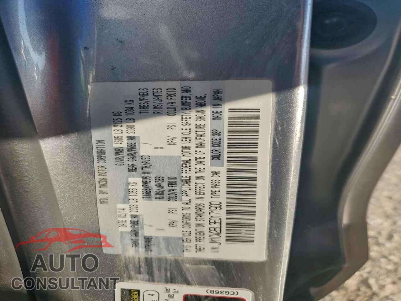 MAZDA 5 2014 - JM1CW2BL3E0171900