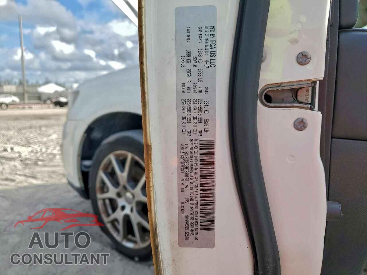 DODGE JOURNEY 2017 - 3C4PDDEG2HT639172
