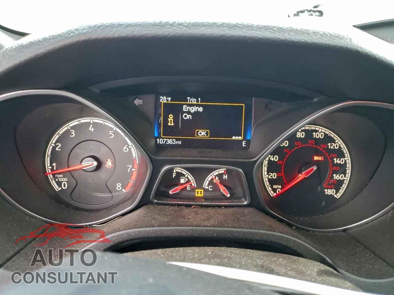 FORD FOCUS 2017 - 1FADP3L92HL311146