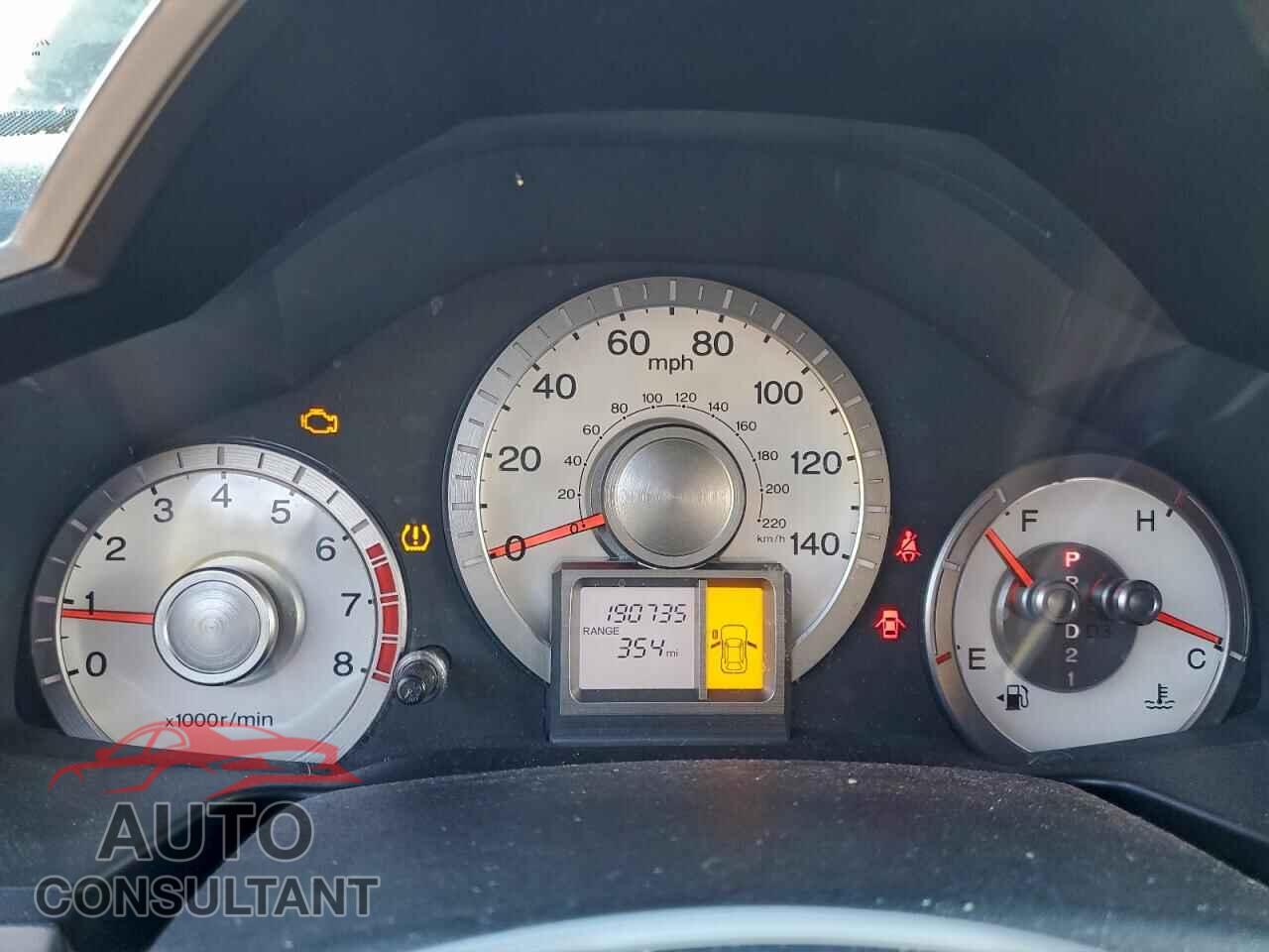 HONDA PILOT 2011 - 5FNYF3H23BB007649