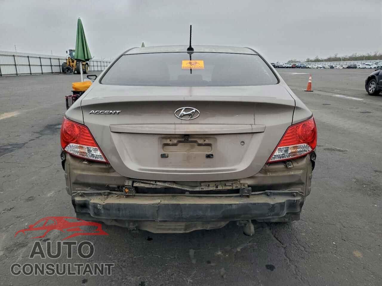 HYUNDAI ACCENT 2012 - KMHCT4AE2CU203647