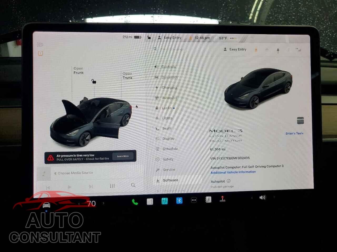 TESLA MODEL 3 2021 - 5YJ3E1EB6MF902495