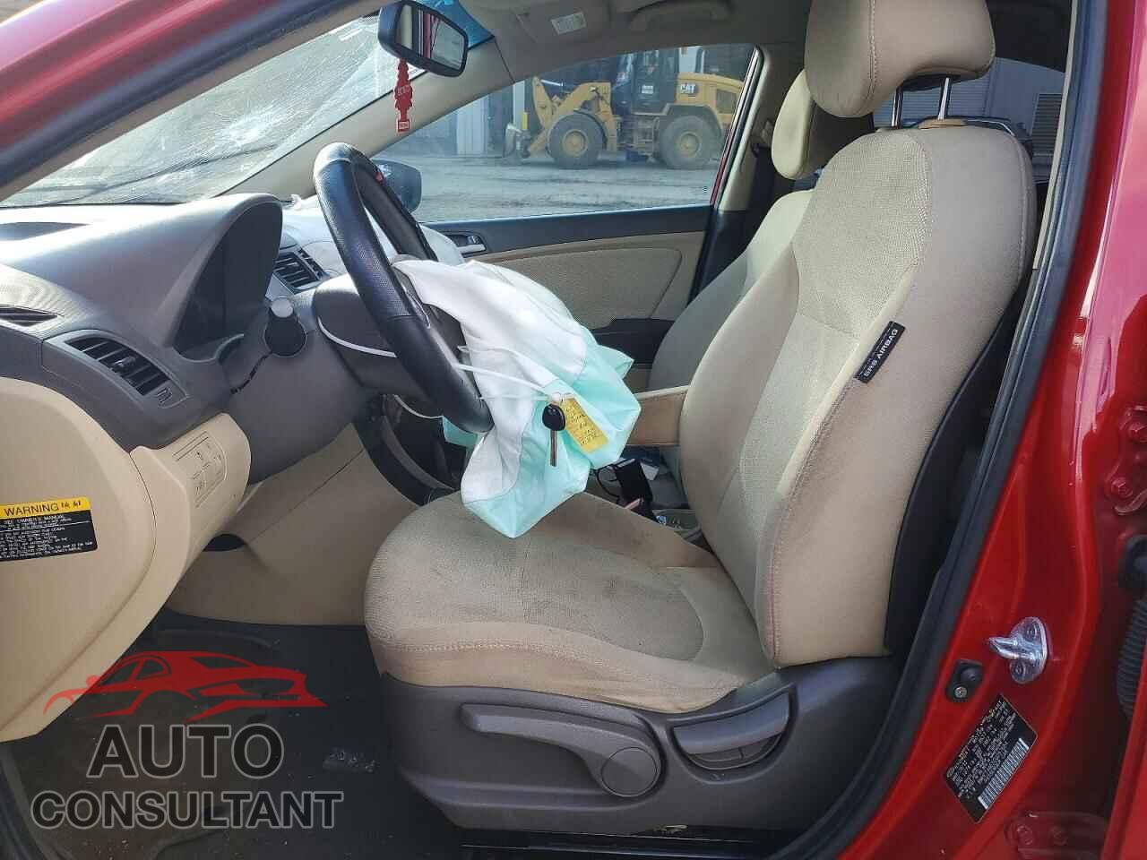 HYUNDAI ACCENT 2012 - KMHCT4AE5CU257654