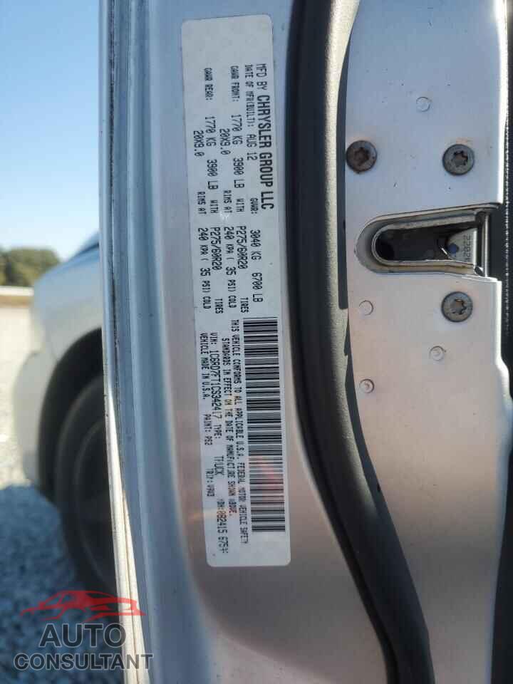 DODGE RAM 1500 2012 - 1C6RD7FT1CS342417