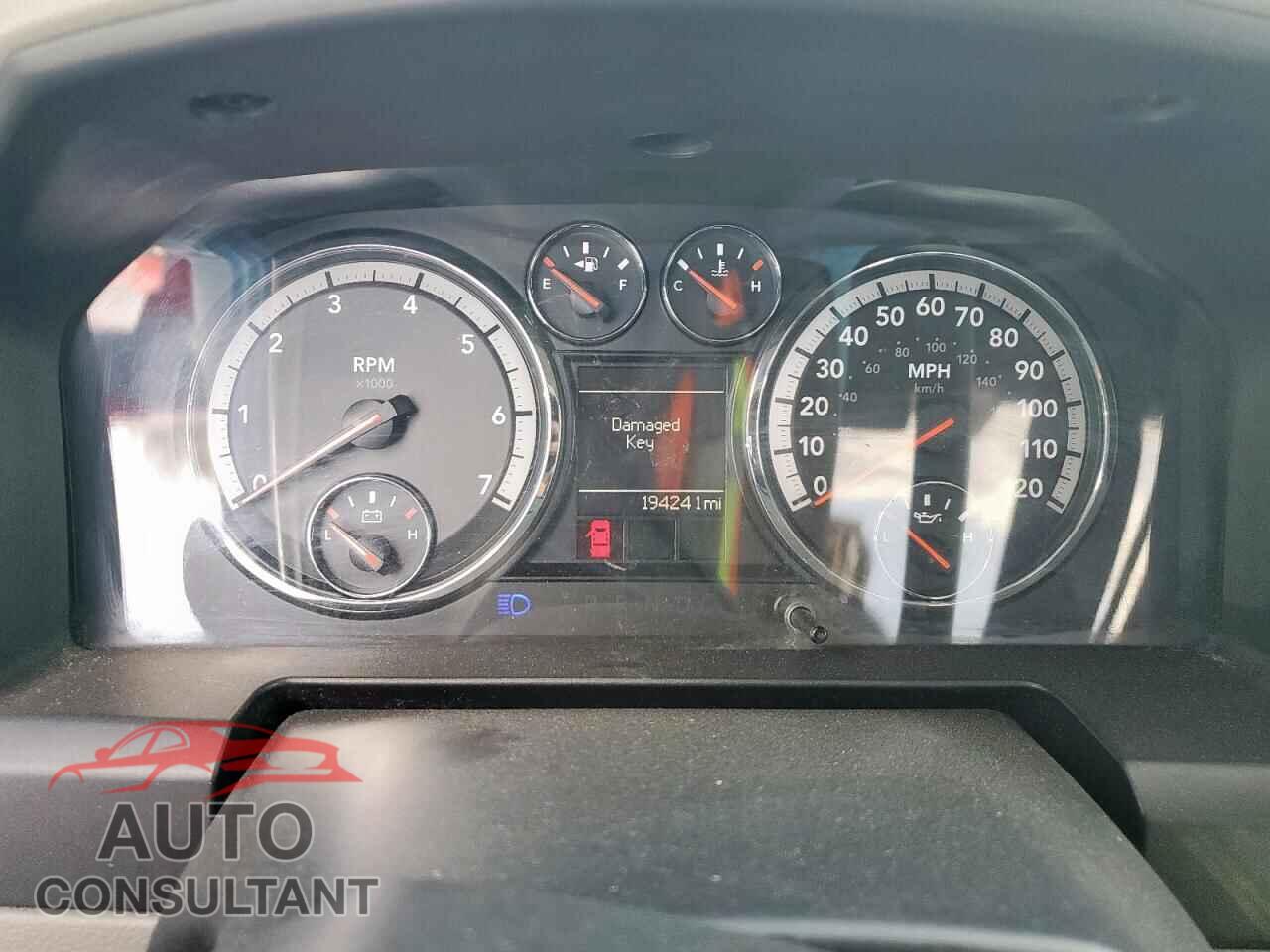 DODGE RAM 1500 2012 - 1C6RD7LP2CS278279