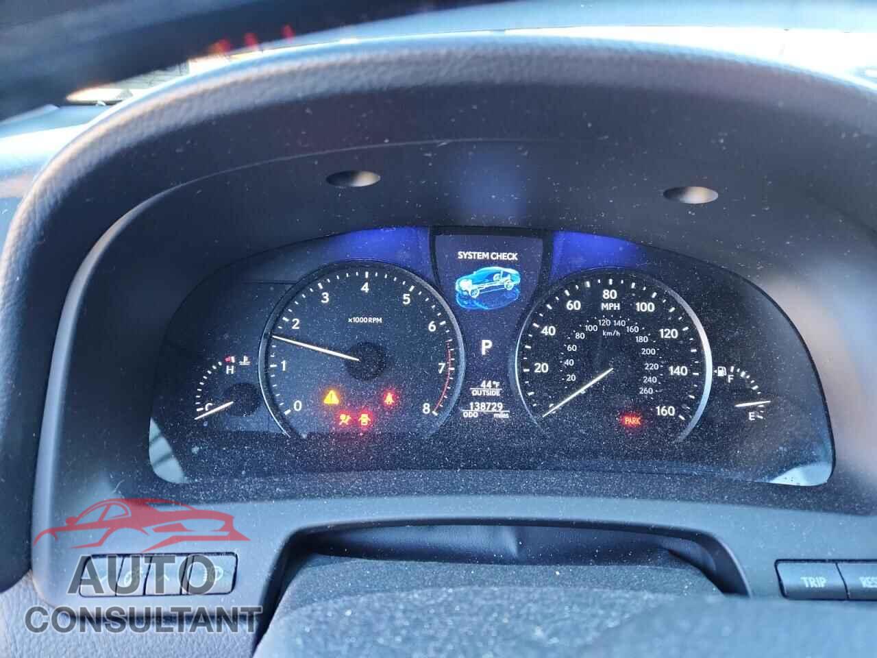 LEXUS LS460 2013 - JTHCL5EF7D5019005