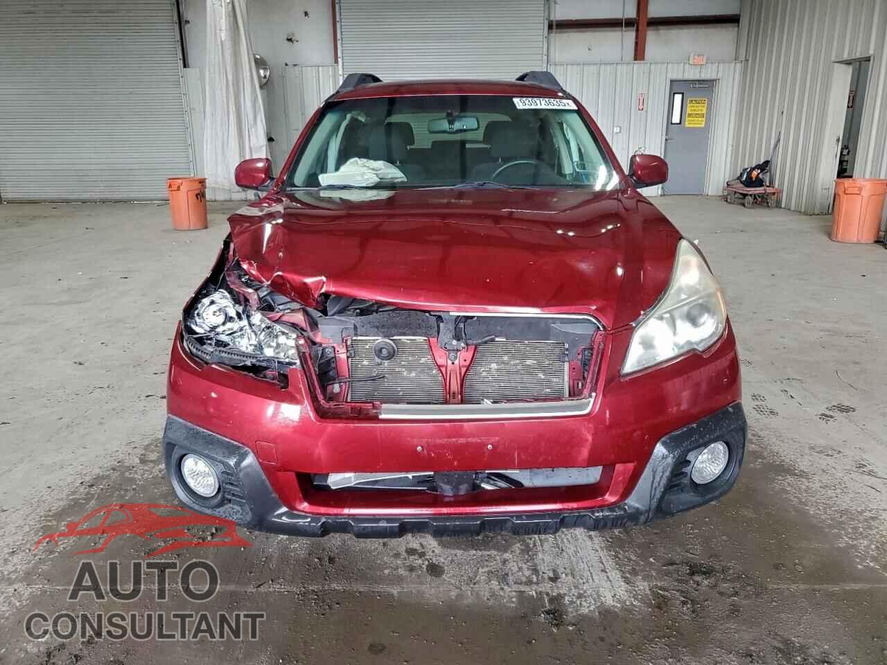 SUBARU OUTBACK 2014 - 4S4BRBCC4E3246051
