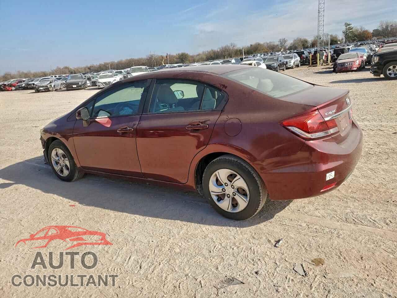 HONDA CIVIC 2013 - 2HGFB2F54DH576356