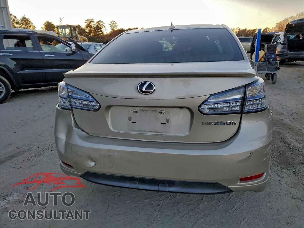 LEXUS HS 2011 - JTHBB1BA5B2044547