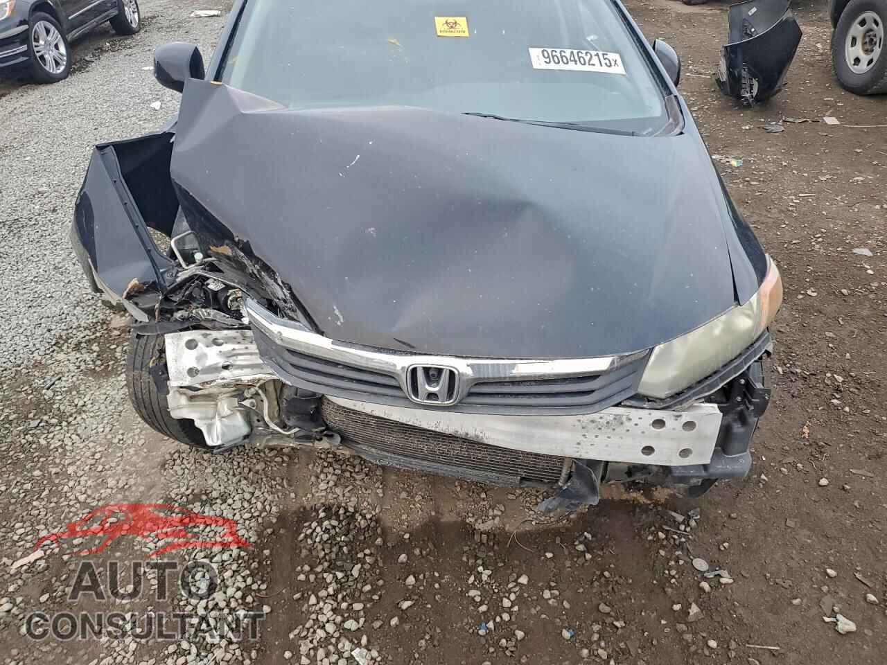 HONDA CIVIC 2012 - 19XFB2F83CE341918