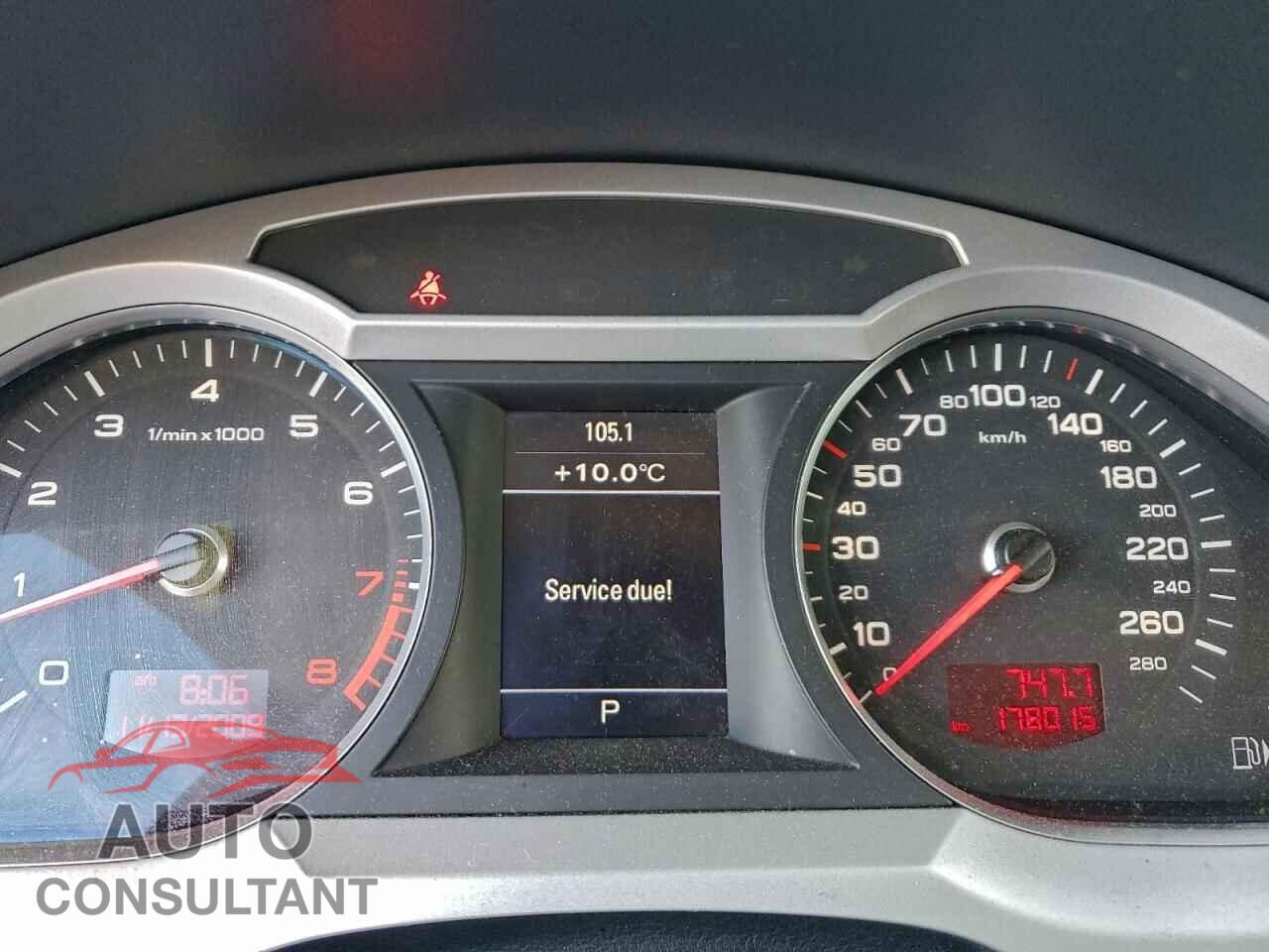 AUDI A6 2010 - WAUPGCFB5AN051029