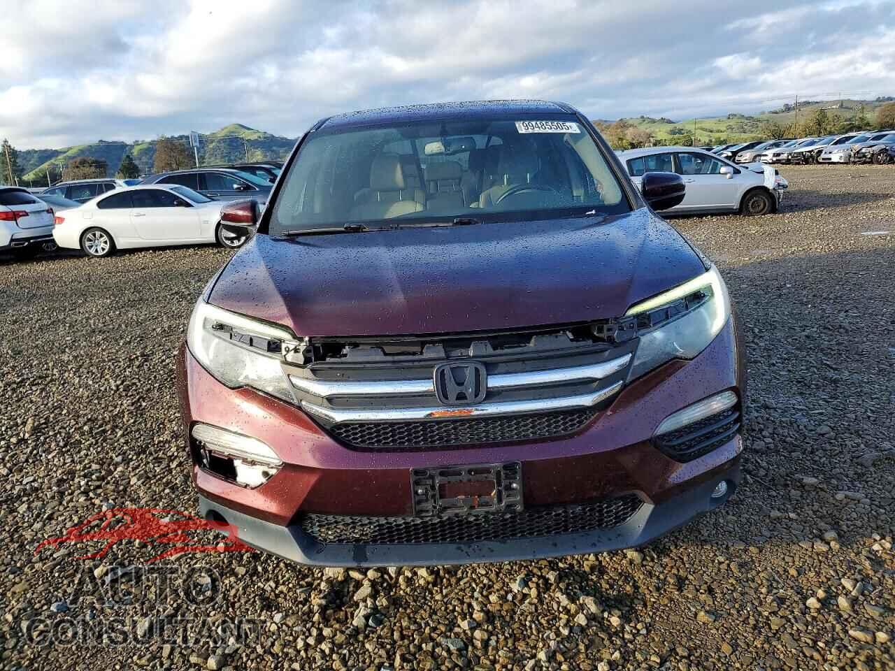 HONDA PILOT 2017 - 5FNYF6H57HB043137