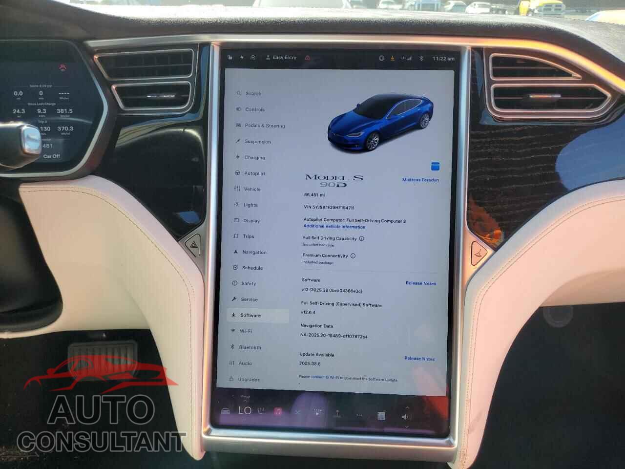TESLA MODEL S 2017 - 5YJSA1E29HF194711