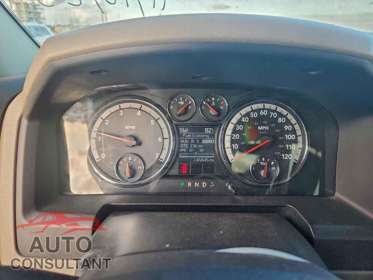 DODGE RAM 1500 2012 - 1C6RD6LT7CS290192