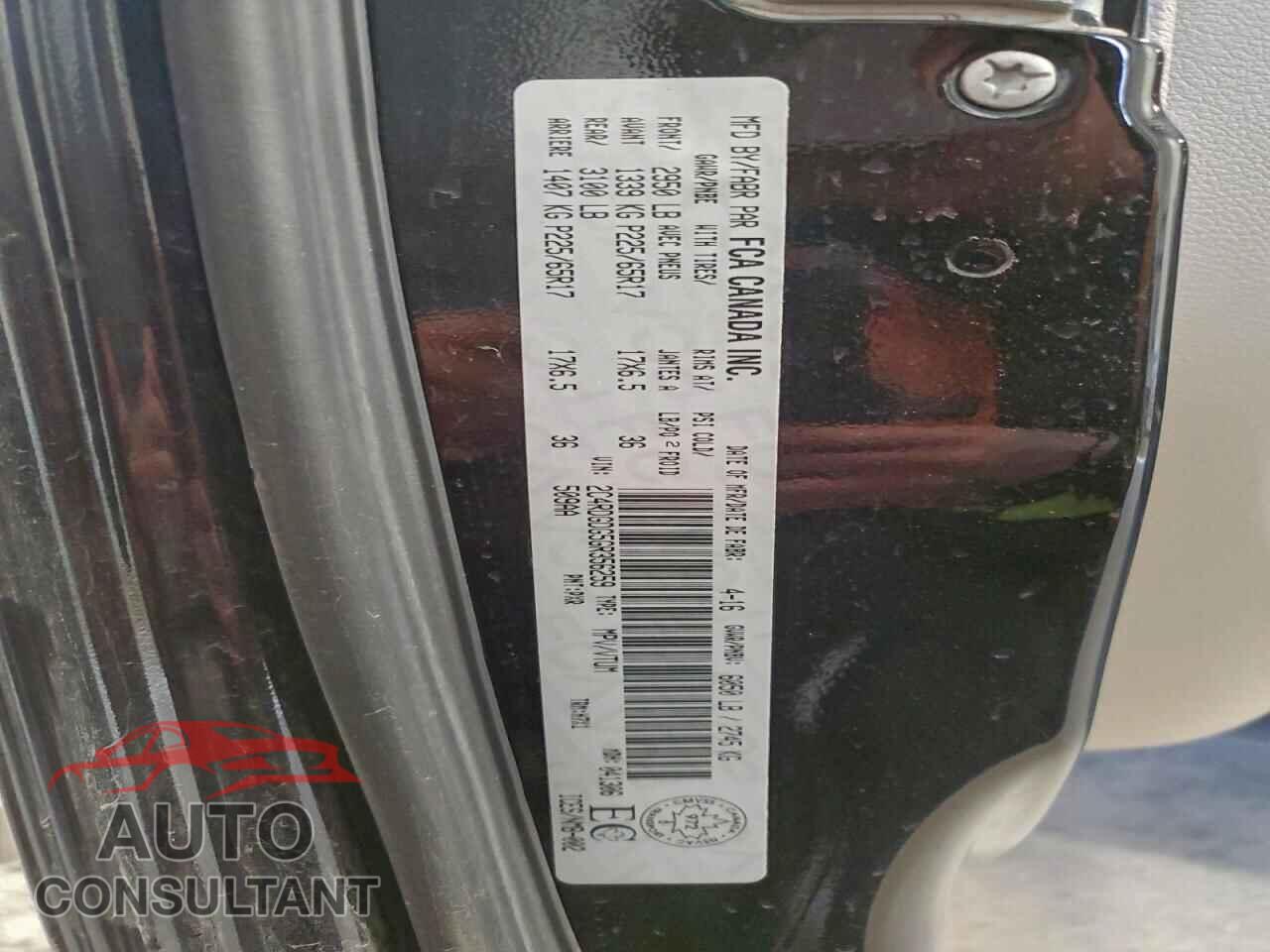 DODGE CARAVAN 2016 - 2C4RDGDG5GR356259