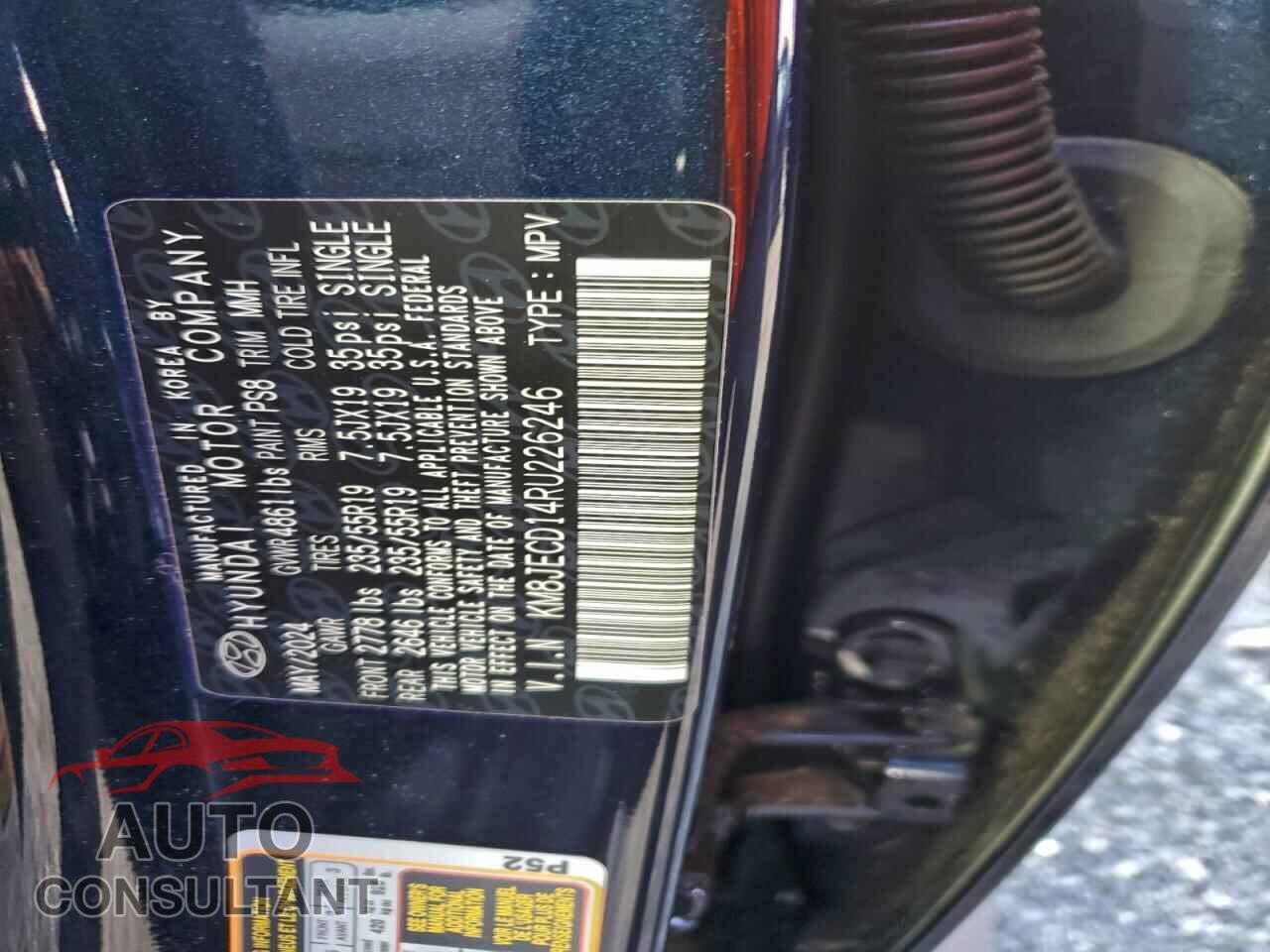 HYUNDAI TUCSON 2024 - KM8JECD14RU226246