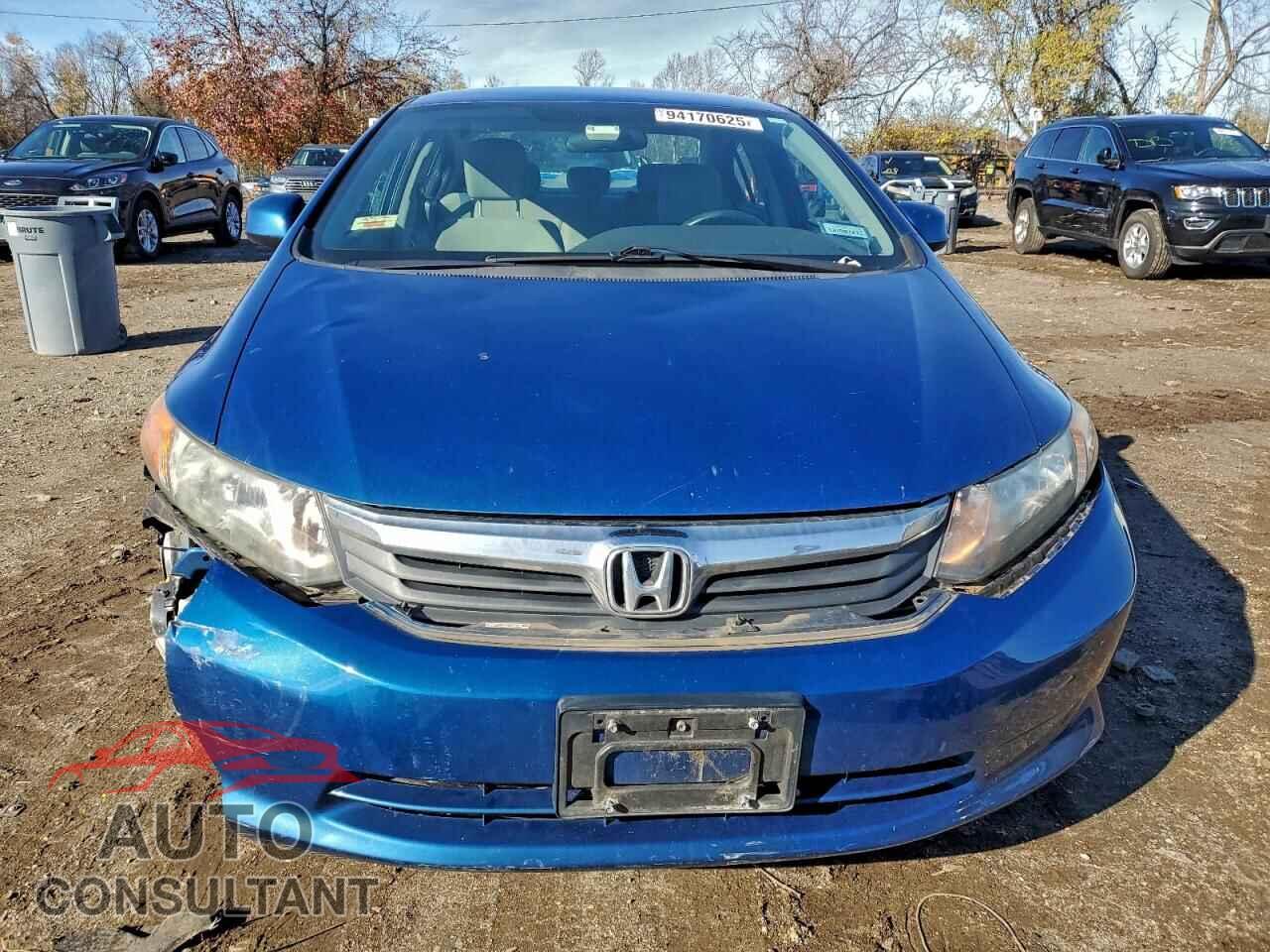 HONDA CIVIC 2012 - 19XFB2F56CE335794