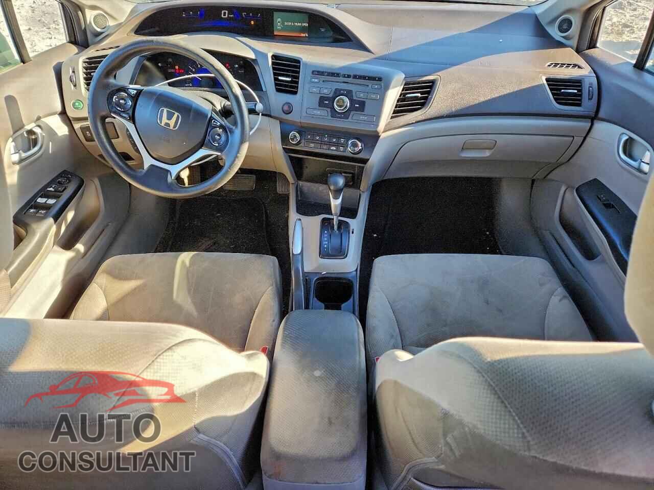 HONDA CIVIC 2012 - 19XFB2F81CE045862