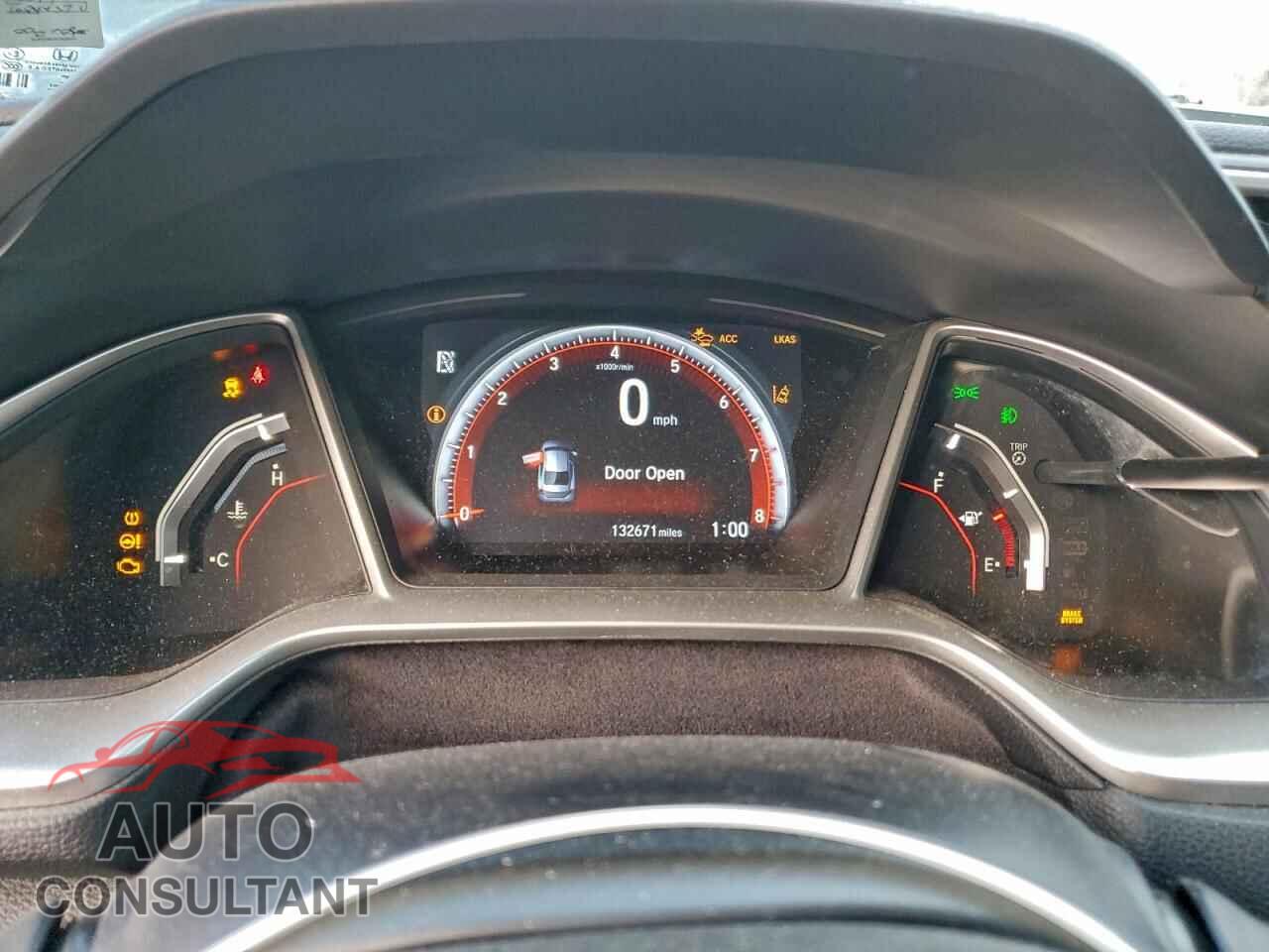 HONDA CIVIC 2019 - 2HGFC2F87KH602775