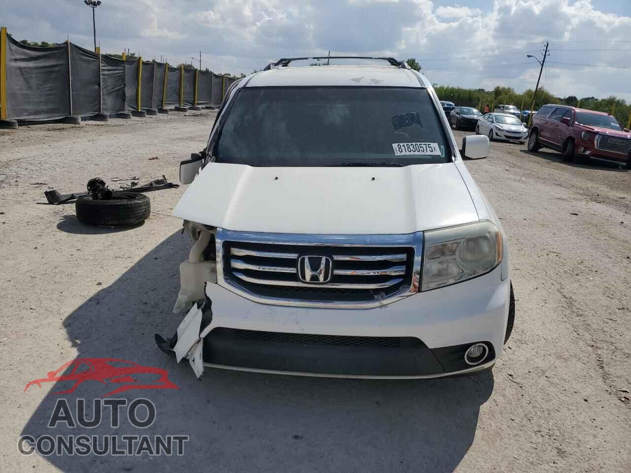 HONDA PILOT 2012 - 5FNYF4H44CB077721